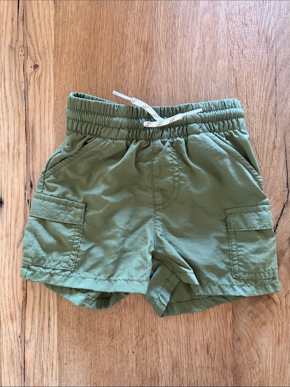 Old Navy Olive Green Kids Quick Dry Shorts